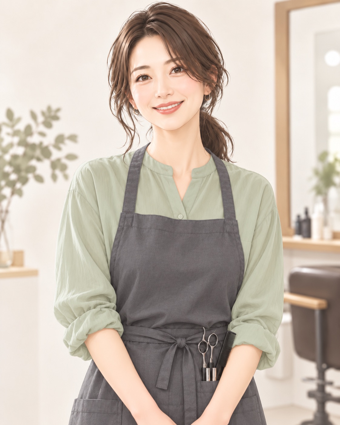 hair greenで働くスタイリストBさん