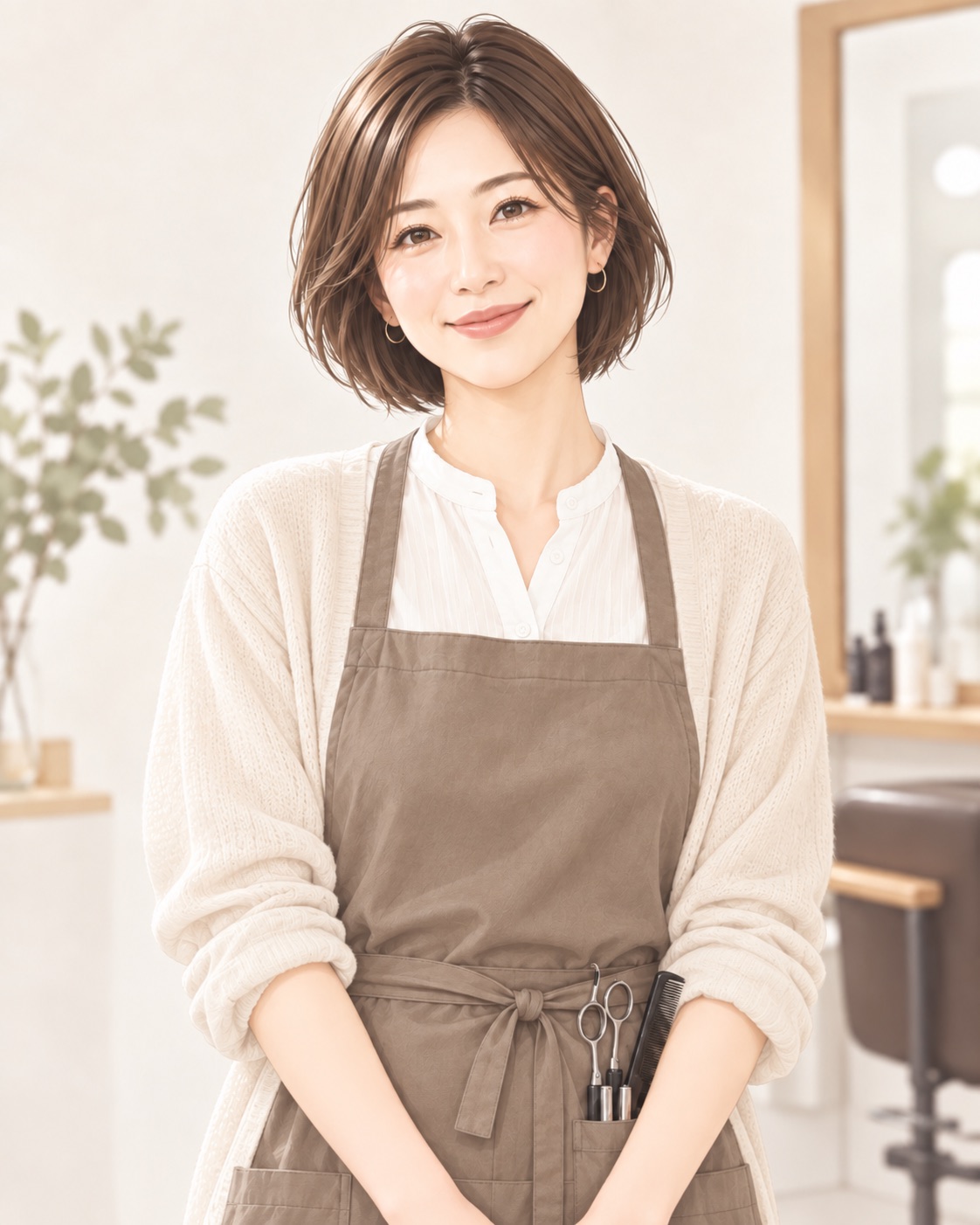 hair greenで働くスタイリストCさん